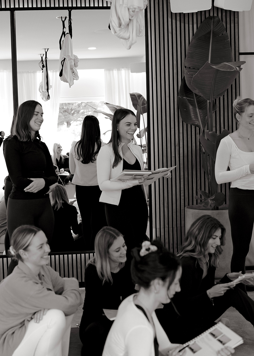 Pilates Instructor Program Gruppe OHEMIA Special Event: Visual Soundscapes