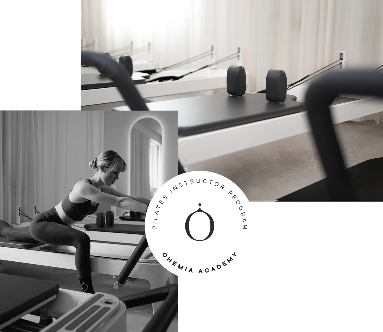 reformer-instructor-ausbildung-stuttgart Teilnehmer der Pilates Instructor Ausbildung Stuttgart beim Training von verschiedenen Pilates Übungen